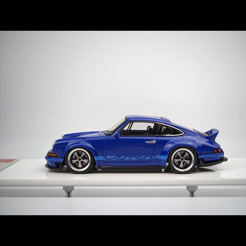 Make Up 1:43 Porsche Singer DLS 2022 Indigo Limited Diecast Car