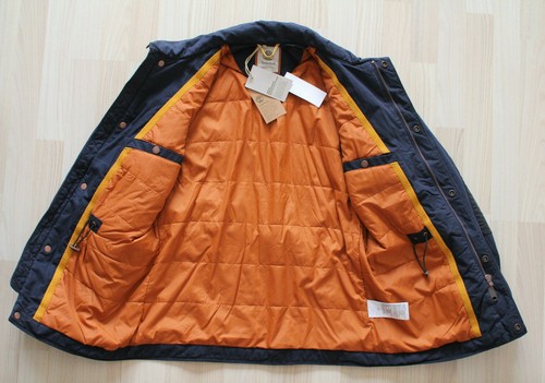 Timberland Hombre Abrigo Chaqueta Azul Negro T. M NUEVO 0YF8U - Imagen 4 de 5