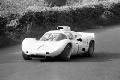 Jo Bonnier Phil Hill Chaparral 2D Chevrolet 1966 Motor Racing 4x6 Foto 