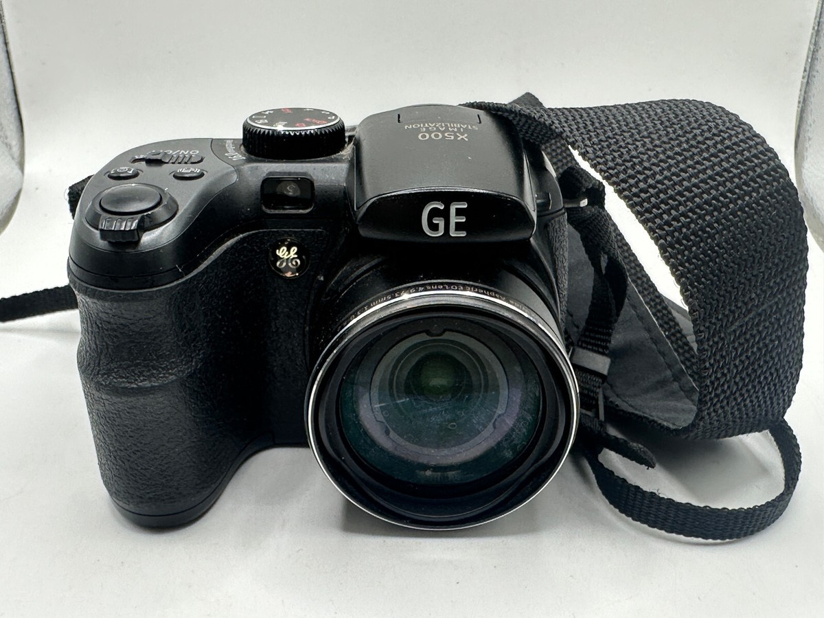 GE Power Pro Series X500 16.0MP Digital Camera - Black - TESTED 