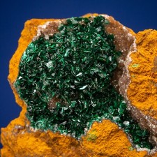 Malachite, Boin�s West Pit, El Valle-Boinas Mine, Asturias, Spain, 2205-0530