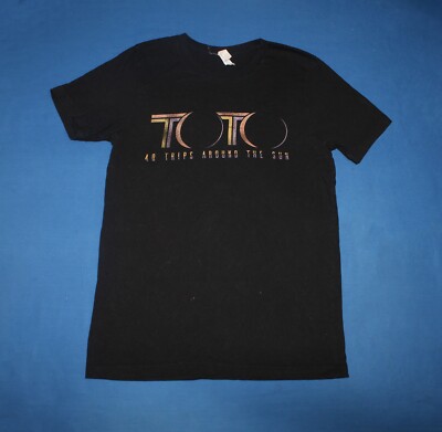 Toto Shirt 40 Trips Around the Sun Progressive Rock Band Men's Tee Medium