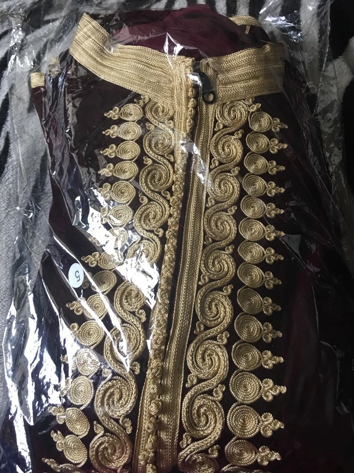 túnica terciopelo marroquí unisex Foto 4 de 4