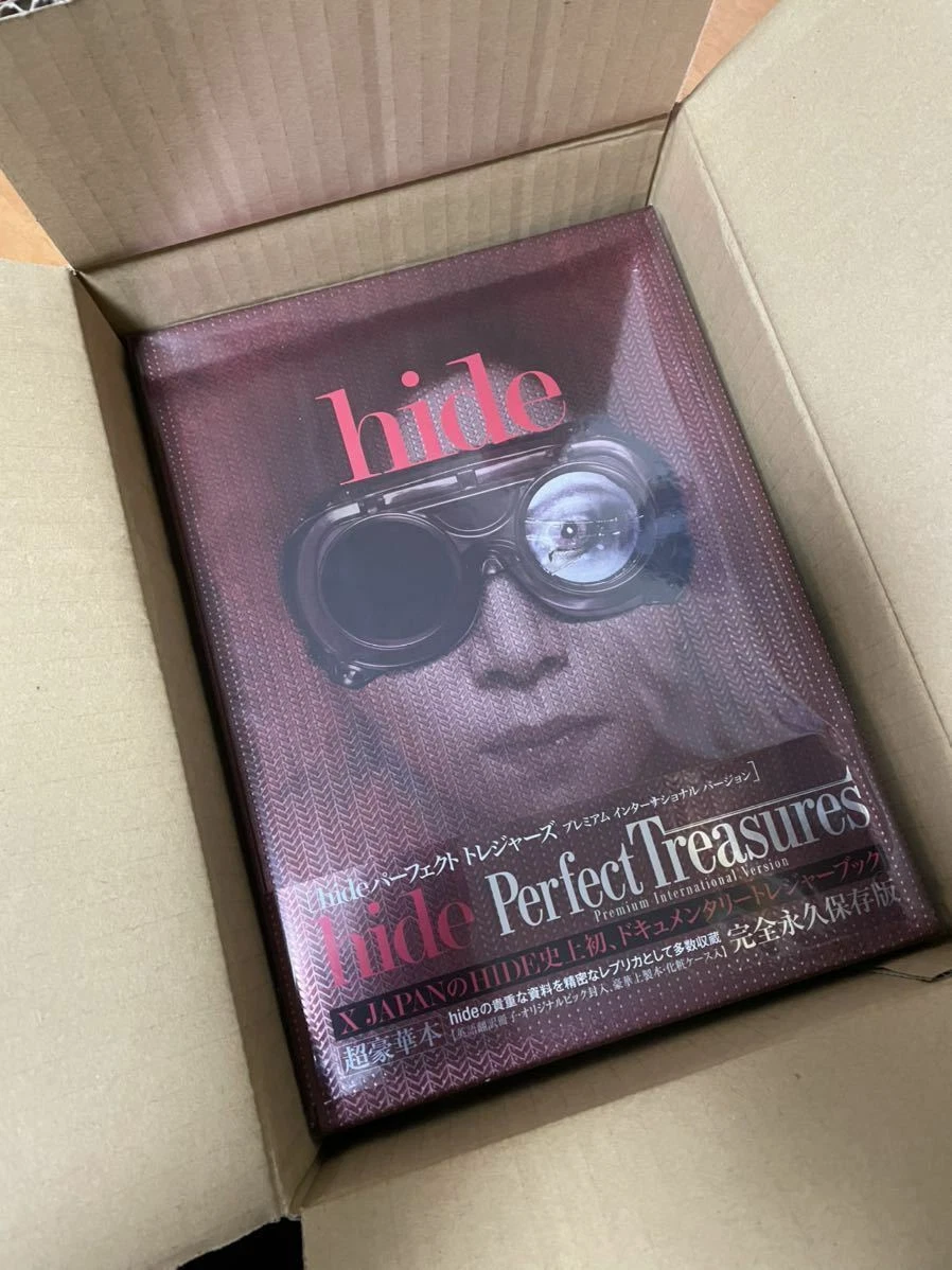 hide Perfect Treasures 特典 オリジナルハンドタオル付き hide Perfect Treasures 特典 オリジナルハンドタオル付き - メルカリ