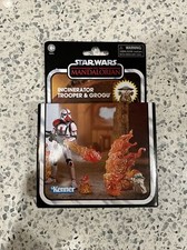 Star Wars The Mandalorian Vintage Collection Incinerator Trooper & Grogu New TVC