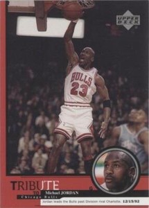 その他 NBA Michael Jordan (15) 1995-96-fleer-flair-number-15-