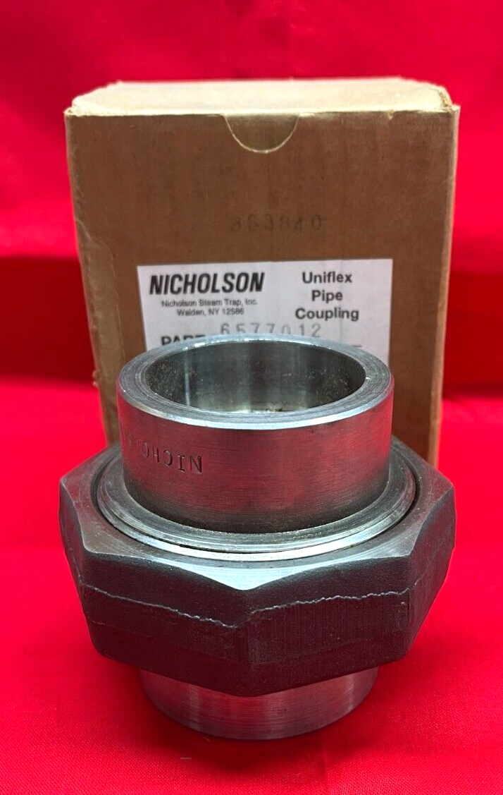 NICHOLSON UNIFLEX PIPE COUPLING 6577012 11/2" eBay