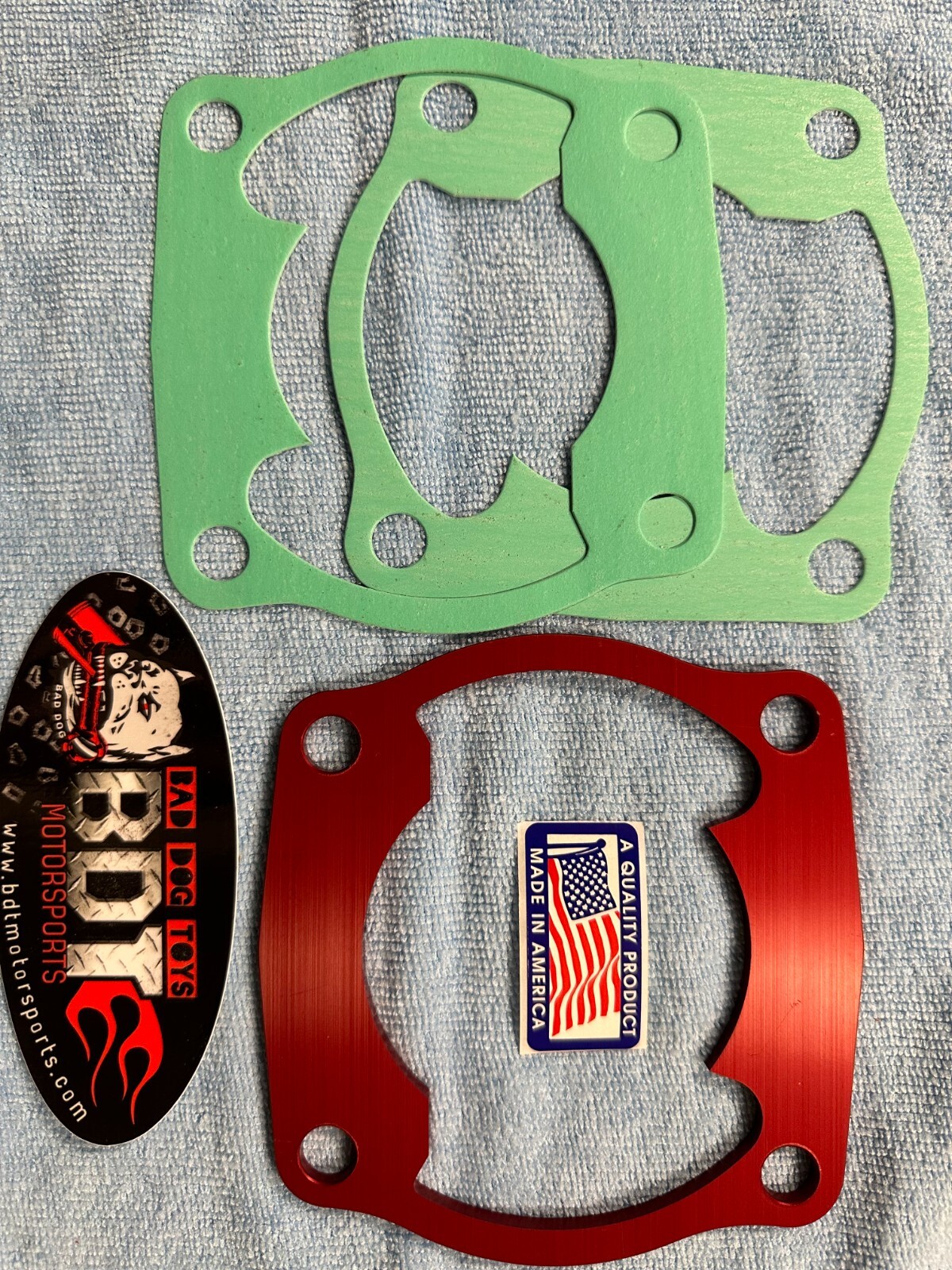 HONDA TRX250R ATC250R ATC TRX 250R BDT 3/16" RED CYLINDER SPACER PLATE GASKETS eBay