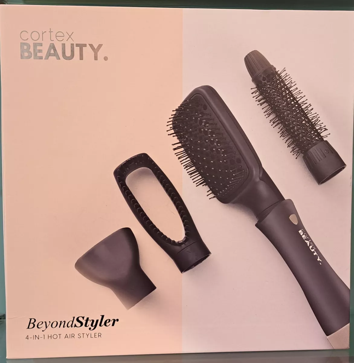 Cortex heated straightening brush top