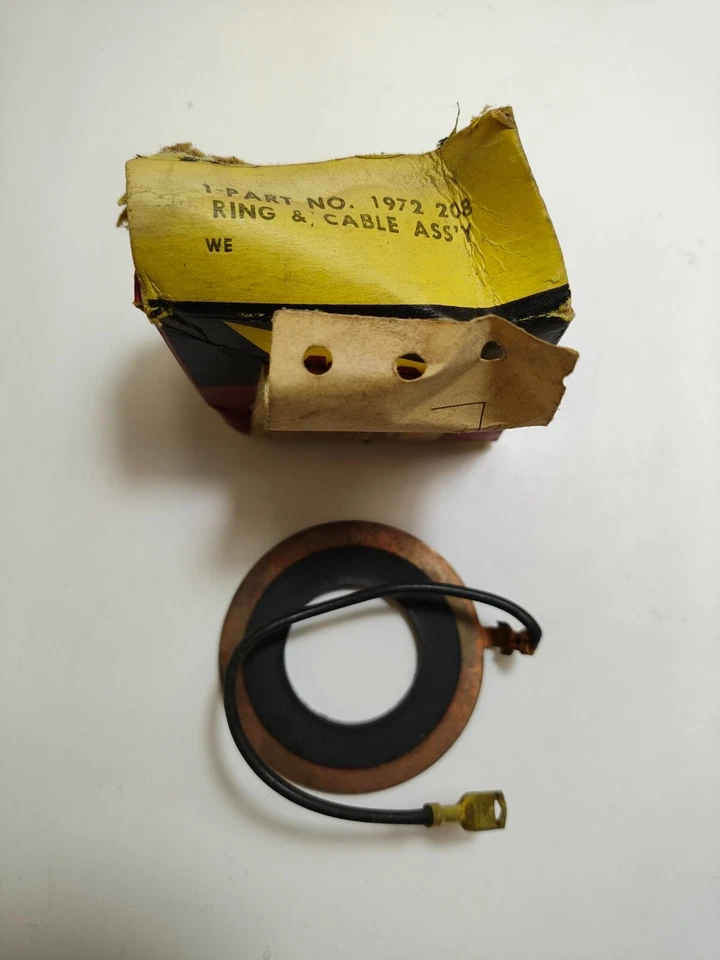 Dodge Plymouth Desoto Chrysler 1960-1961 bocina anillo de contacto y cable 1972208 nuevo en stock Foto 4 de 4