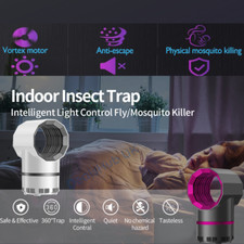 Mosquito Killer UV LED USB Lamp Insect Repellent Indoor Fly Trap Electric Zapper