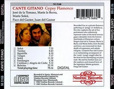 Various Artists - Cante Gitano: Gypsy Flamenco fro... (CD)