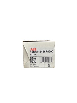 Boîte De 50 Bornes De Connexion Entrelec 1SNA115486R0300, 2.5mm, Grises, Alimentation Par Terminal