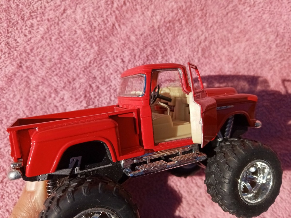 Kinsmart Off Road Big Tire Monster 1955 Chevy Stepside PickUp