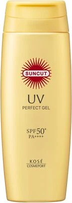 Kose Suncut Perfect UV Gel 120g SPF50+ PA++++ Sunscreen face body 2024 model
