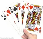 Jumbo Playing Cards Deck Extra Large Cards Playing Cards Pack of 52 New New