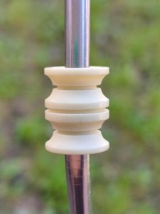 Scoopy White Glow EDC Bead Resin  Bead