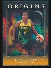Jewell Loyd 2024 Panini Origins WNBA Gold #77 3/10