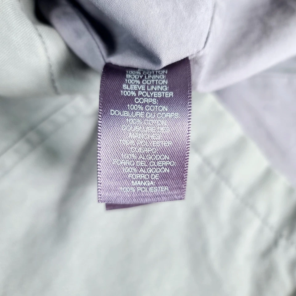 Chaqueta Kenneth Cole Chore Para Hombres L Grande Verde Militar Utilidad Campo Granero Abrigo Foto 4 de 4