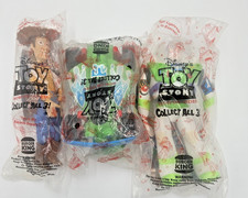 1995 Burger King Toy Story Woody Buzz Lightyear RC Complete Set Disney Pixar NIB