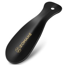 ZOMAKE Metal Shoe Horn, Small Travel Shoehorn for Men Women Kids, 5.9''/7.3''/7.