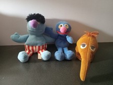 Vintage 1997 Tyco Sesame Street Plush Lot