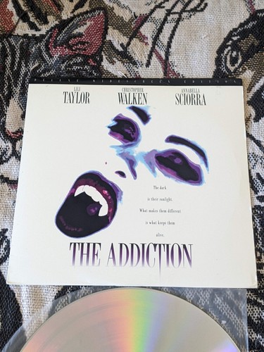THE ADDICTION LASERDISC HORROR CHRISTOPHER WALKEN ABEL FERRARA WIDESCREEN ID3782 - Picture 2 of 4