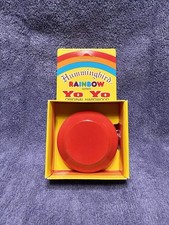 Vintage Hummingbird RAINBOW SERIES Yo Yo Red