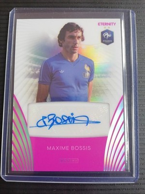 25-26 Panini Eternity Bleus Bossis /25 Magenta Signature Auto Team De France 