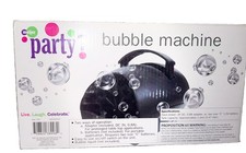 Meijer Automatic Bubble Machine MakerOutput Auto Effects Blower Great For Partys
