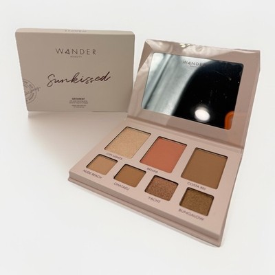 Wander Beauty Sunkissed Getaway Eye & Face Palette Blush Bronzer Highlighte