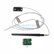 WiFi Antenna Cable + Card For Dell OptiPlex 3040 3050 3070 5050 7040 7050 MFF