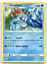2017 Sun & Moon - Shining Legends Pokemon TCG Card #20 Feraligatr