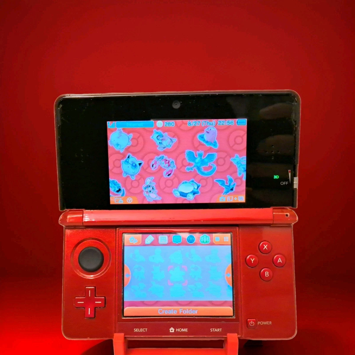 Nintendo 3DS NTSC-U/C Red Video Game Consoles for sale | eBay