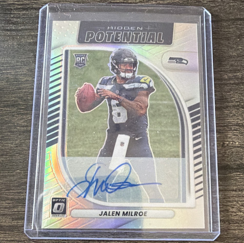 2025 Donruss Optic Jalen Milroe Base (RAW)