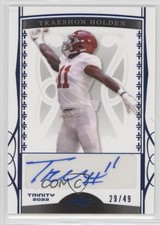 2022 Leaf Trinity Navy /49 Traeshon Holden #BA-TH2 Auto 0q0m