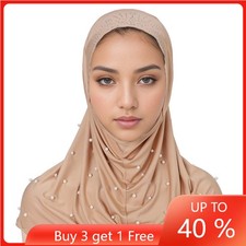 Instant Hijab Scarf Women Muslim Turban Headscarf Wrap Shawl Full Cover Khimar