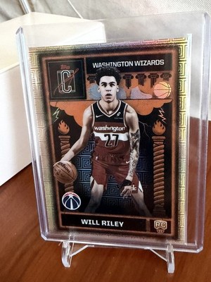 2026 Topps Signature Will Riley RC Odyssey SSP #ODY-17 Wizards Rookie 