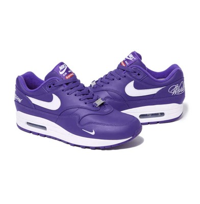 Size 10 - Nike Supreme x Air Max 1 '87 SP Varsity Purple