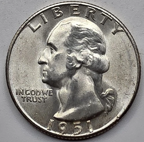 *SILVER* 1951-S  Washington Quarter -《Great Way To Buy Silver!!》