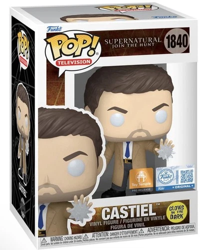 PRESALE  Funko Pop! Castiel #1840 Supernatural Vinyl Figure