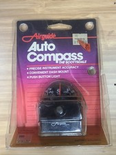 Vintage Auto Compass Scottsdale Airguide Made In Usa New Old Stock