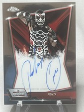 2026 Topps Chrome WWE - Penta Red Brand Silver auto