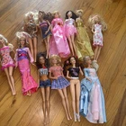 Lot of 10 Barbie Dolls 2 Disney Collection Mattel 2000s Vintage Bel