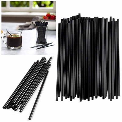 5000 Ct Coffee Stirrer Straws Bar 7'' Sipper Cocktail Tea Sip Drink Mixer Bulk