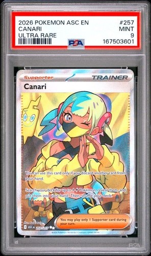 Canari graded PSA 9 for sale on eBay