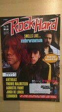 Rock Hard Nr. 59 mit Poster, März 1992, Magazin, Nirvana, Anthrax