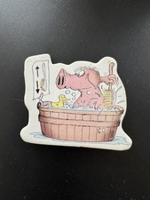 Uli Stein Magnet Schwein Badewanne