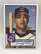 2006 Topps '52 Signatures Franklin Gutierrez #52S-FG Indians Auto NM QTY