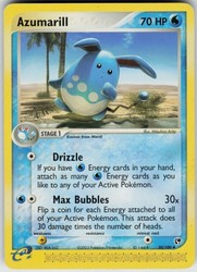 Azumarill 30/100 EX Sandstorm Pokemon TCG Uncommon